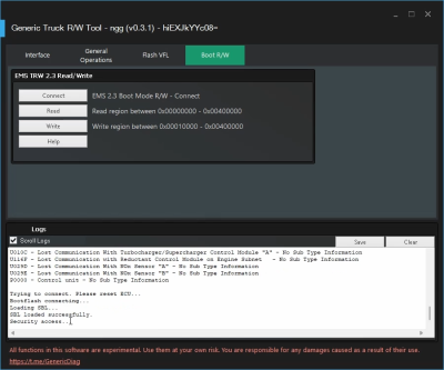 Volvo/Renault Program Generic Truck R/W Tool