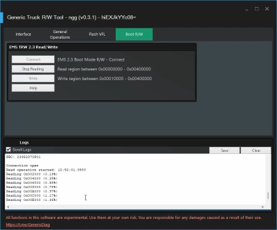 Volvo/Renault Program Generic Truck R/W Tool